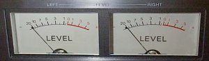 VU meters