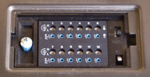SL-C40 tuner controls