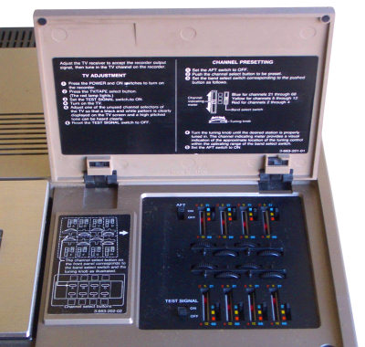SL-T7 tuner controls