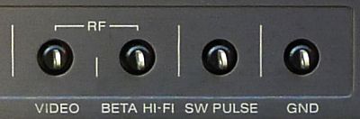 Betamax SLO-1700 test points