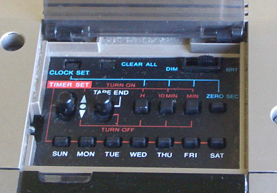 SL-T7 timer controls